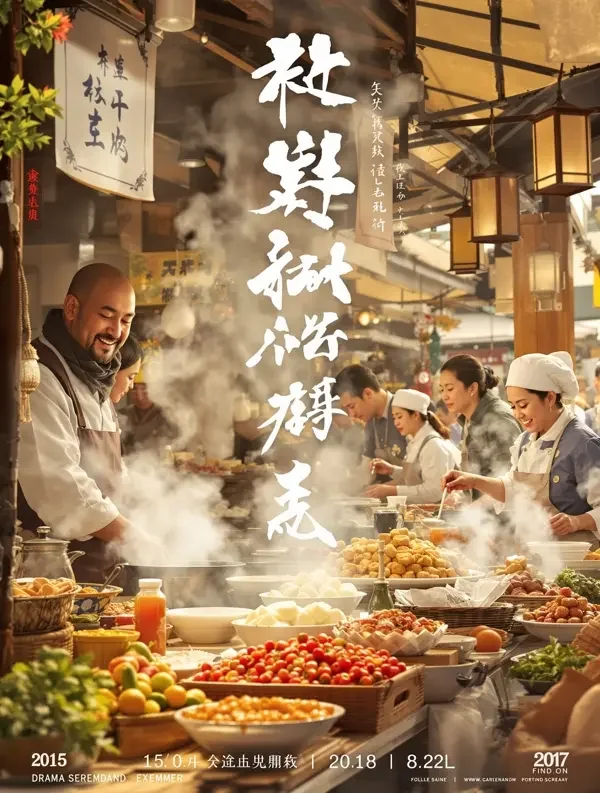《小镇菜市场的早晨》- 黄果市井生活短剧封面